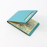Peacock Memo Holder in Teal
