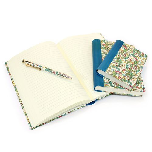 Lined paper inside