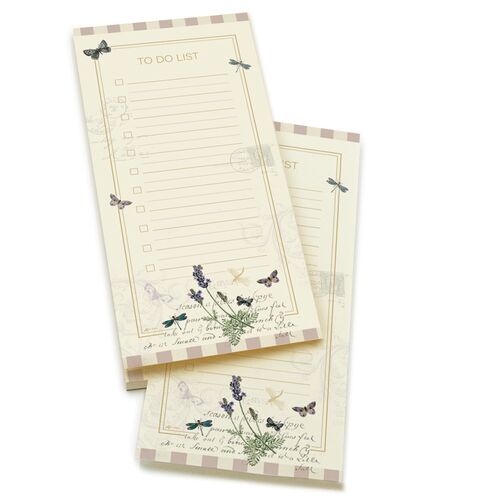 Lavanda 'To Do List' Memo Pad